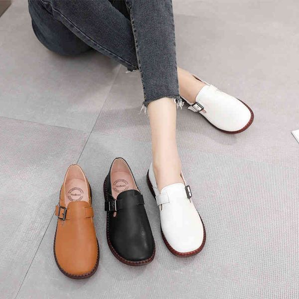 dress shoes spring cowhide flat sole single shoes large round head soft 43 mother comfortable deep mouth women's wx4y, Black
dress shoes spring cowhide flat sole single shoes large round head soft 43 mother comfortable deep mouth women's wx4y, Black