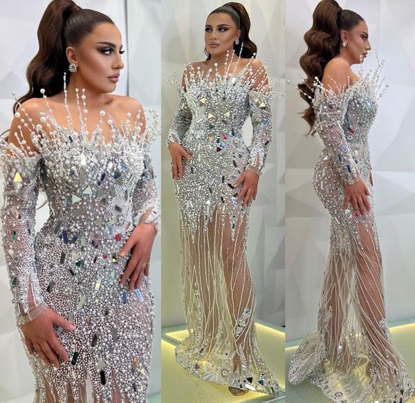 2022 plus size arabic aso ebi luxurious mermaid silver prom dresses beaded crystals evening formal party second reception birthday engagemen, Black
2022 plus size arabic aso ebi luxurious mermaid silver prom dresses beaded crystals evening formal party second reception birthday engagemen, Black