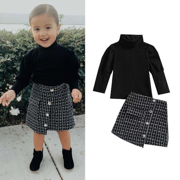 4 color fashion autumn kids girl 2pcs clothes sets solid turtleneck long sleeve pullover plaid a-line skirts 0-4y, White
4 color fashion autumn kids girl 2pcs clothes sets solid turtleneck long sleeve pullover plaid a-line skirts 0-4y, White