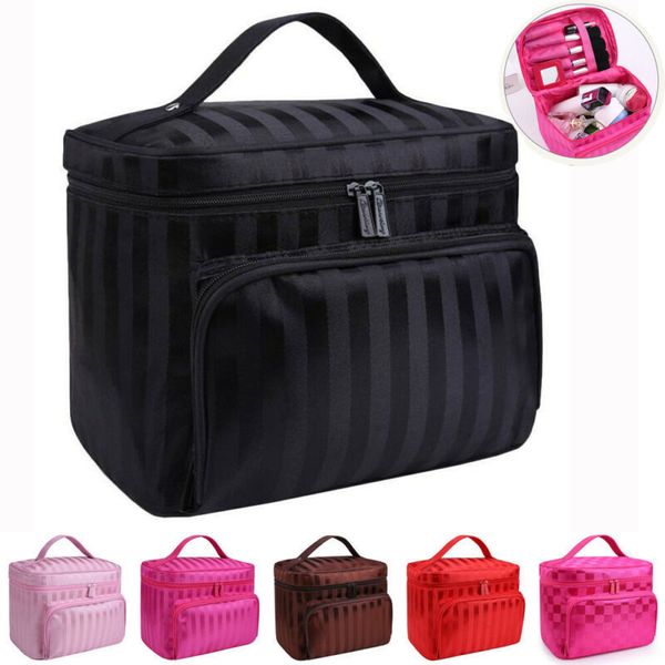 large beauty makeup nail tech cosmetic box jewellery vanity storage bag 220817 
large beauty makeup nail tech cosmetic box jewellery vanity storage bag 220817