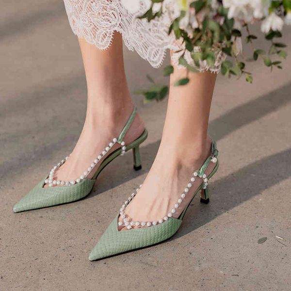 sandals summer women's shoes temperament high heels pointed pearl single bag head back empty sandals women joe4, Black
sandals summer women's shoes temperament high heels pointed pearl single bag head back empty sandals women joe4, Black