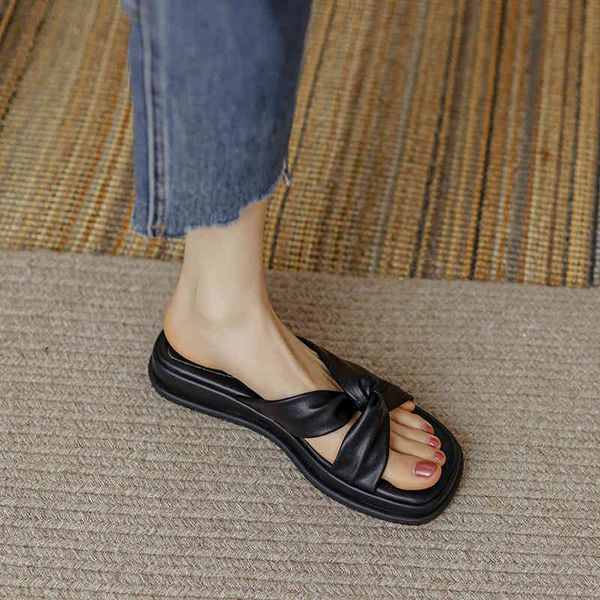 sandals fried chicken soft leaky toe flat sole simple slippers summer leisure korean muffin bottom flip flops wear beach shoes outside vuv4, Black
sandals fried chicken soft leaky toe flat sole simple slippers summer leisure korean muffin bottom flip flops wear beach shoes outside vuv4, Black