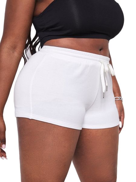 sxy plus drawstring waist shorts g7qk#, Black
sxy plus drawstring waist shorts g7qk#, Black