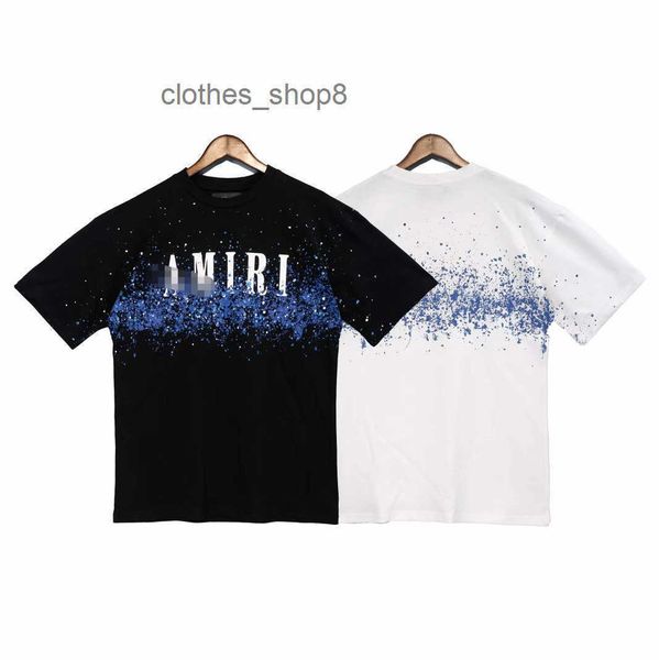 european and american designer shirts a miryy-fluid hoodies ide brand high version am iri starry sky dot round neck short sleeve t, White;black
european and american designer shirts a miryy-fluid hoodies ide brand high version am iri starry sky dot round neck short sleeve t, White;black