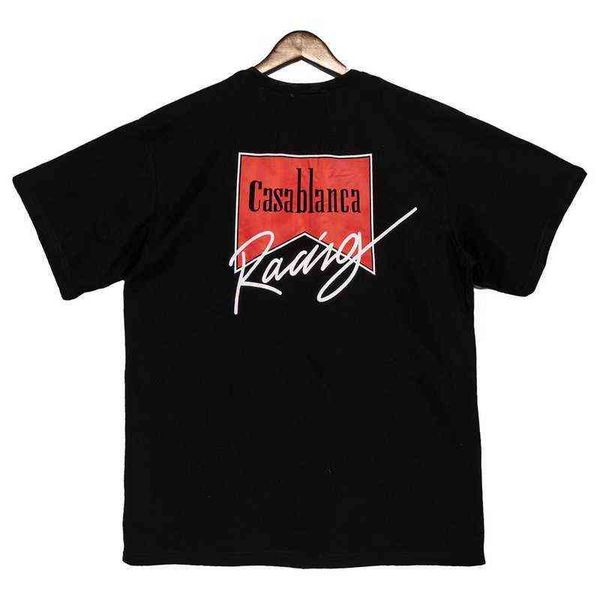high street rhude printed short sleeve t-shirt fashion versatile trend loose off shoulder casual bottoming tee, White;black
high street rhude printed short sleeve t-shirt fashion versatile trend loose off shoulder casual bottoming tee, White;black