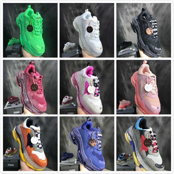 paris 17fw luxe triple low old dad sneakers triple-s designer shoes mens casual pour les femmes chaussures de sport designer bottes baskets, Black
paris 17fw luxe triple low old dad sneakers triple-s designer shoes mens casual pour les femmes chaussures de sport designer bottes baskets, Black