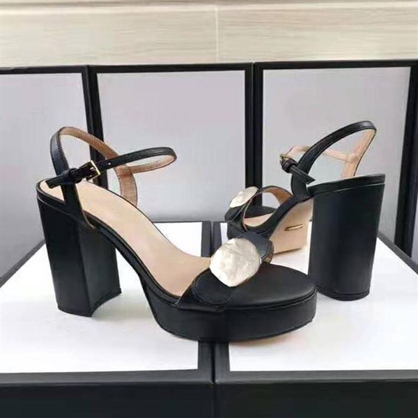 women's high heels fashion leather summer sandals metal buckle designer gold wedding platform ladies professional work shoes231s, Black
women's high heels fashion leather summer sandals metal buckle designer gold wedding platform ladies professional work shoes231s, Black