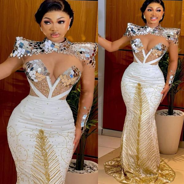 2022 plus size arabic aso ebi luxurious mermaid sparkly prom dresses beaded crystals evening formal party second reception birthday engageme, Black
2022 plus size arabic aso ebi luxurious mermaid sparkly prom dresses beaded crystals evening formal party second reception birthday engageme, Black