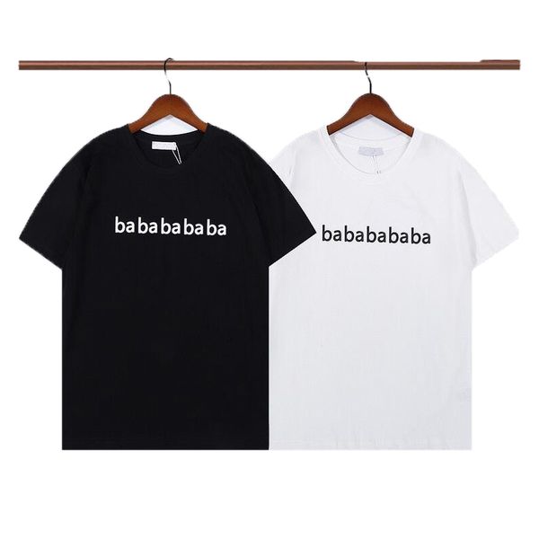 summer mens women t shirt designer letter print round neck short sleeve fashion men lovers luxury t-shirts tees black white cotton size s-x, White;black
summer mens women t shirt designer letter print round neck short sleeve fashion men lovers luxury t-shirts tees black white cotton size s-x, White;black
