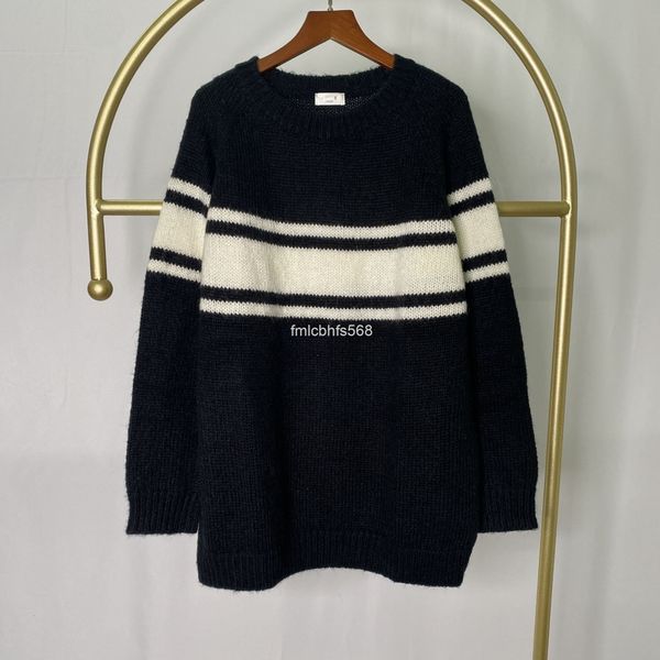 women's sweaters early spring c family round neck pullover medium long sweater loose large black and white stripe men's women', White;black
women's sweaters early spring c family round neck pullover medium long sweater loose large black and white stripe men's women', White;black
