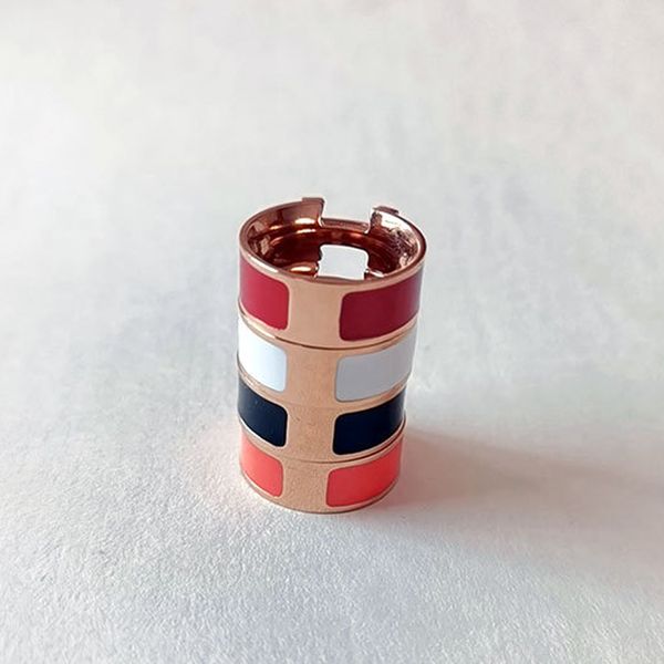 fashion 8mm enamel colorful rose gold silver letter band midi rings designer design ring jewelry for women men gift with orange bag size 5-1
fashion 8mm enamel colorful rose gold silver letter band midi rings designer design ring jewelry for women men gift with orange bag size 5-1