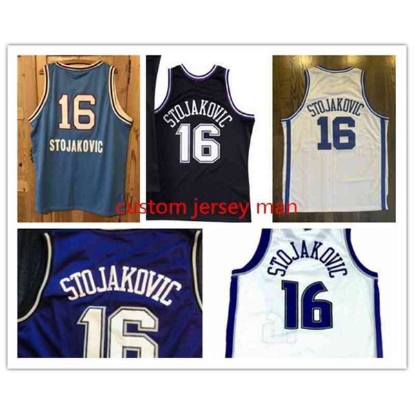college vintage basketball jersey retro peja #16 stojakovic men's stitched throwback custom made size s-5xl vest shirt, Black
college vintage basketball jersey retro peja #16 stojakovic men's stitched throwback custom made size s-5xl vest shirt, Black