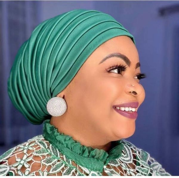 candy color pleated turban cap for women candy ladies head wraps muslim hijab bonnets fashion headgear 220813, Blue;gray
candy color pleated turban cap for women candy ladies head wraps muslim hijab bonnets fashion headgear 220813, Blue;gray