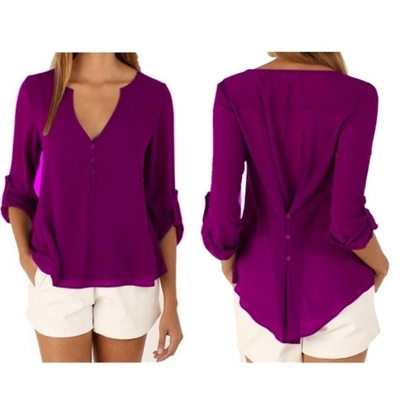 fashion women blouse & shirt plus size s5xl female long sleeve chiffon blouse chic elegant lady loose chiffon shirt y200828, White
fashion women blouse & shirt plus size s5xl female long sleeve chiffon blouse chic elegant lady loose chiffon shirt y200828, White