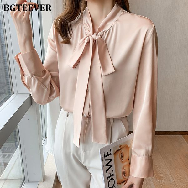 elegant bow neck ladies solid chiffon blouses full sleeve single-breasted loose women shirts 2022 spring, White
elegant bow neck ladies solid chiffon blouses full sleeve single-breasted loose women shirts 2022 spring, White