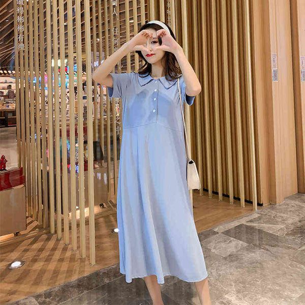 maternity summer dress button fly breastfeeding clothes solid color short sleeves turndown collar postpartum woman nursing dress j220628, White
maternity summer dress button fly breastfeeding clothes solid color short sleeves turndown collar postpartum woman nursing dress j220628, White