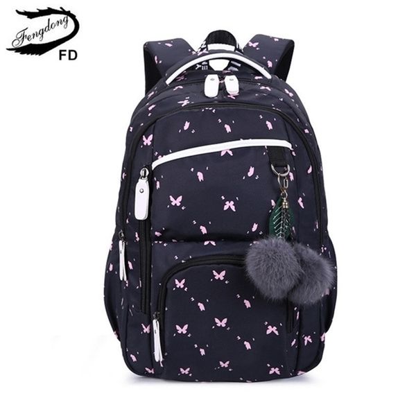 fengdong cute school bags for teenage girls korean style school backpack for girls fur ball decoration children bag girl gift lj201225
fengdong cute school bags for teenage girls korean style school backpack for girls fur ball decoration children bag girl gift lj201225