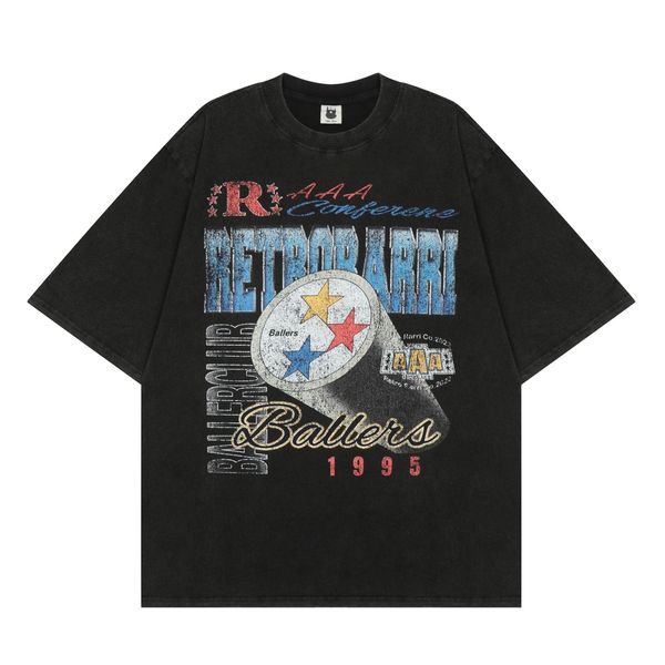 2022 summer oversize men tee shirt hip hop letter printed shirts vintage t-shirt, Black;brown
2022 summer oversize men tee shirt hip hop letter printed shirts vintage t-shirt, Black;brown