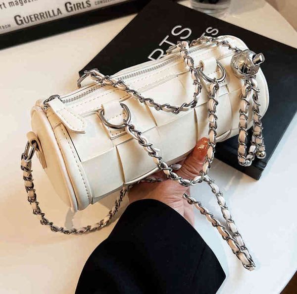 bag personalized luxury design female woven chain portable cylinder underarm shell women small shoulder s wholesale
bag personalized luxury design female woven chain portable cylinder underarm shell women small shoulder s wholesale