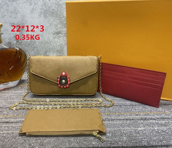 luxury designer pochette felicie chian shoulder bags purses women's imprint wallets zipper bag purse fashion card holder women by the p
luxury designer pochette felicie chian shoulder bags purses women's imprint wallets zipper bag purse fashion card holder women by the p