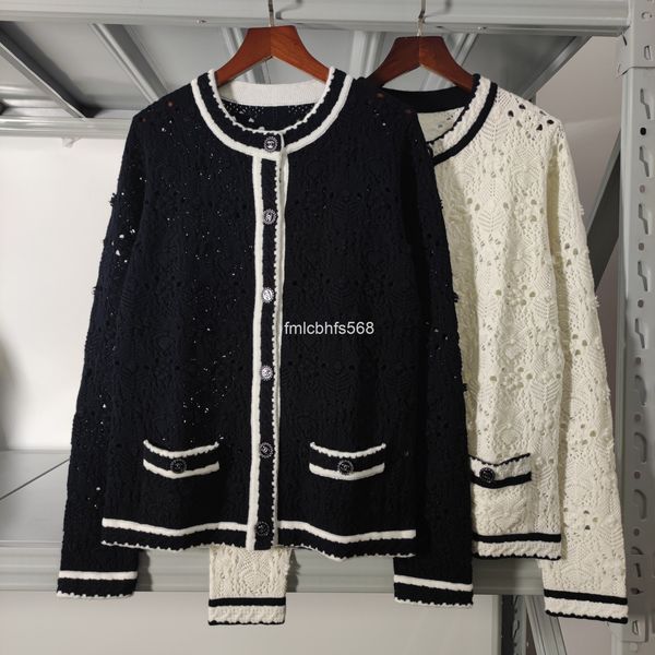 women's knits & tees spring xiaoxiang black and white series perspective round neck cashmere cardigan xiaoxiangfeng high version
women's knits & tees spring xiaoxiang black and white series perspective round neck cashmere cardigan xiaoxiangfeng high version