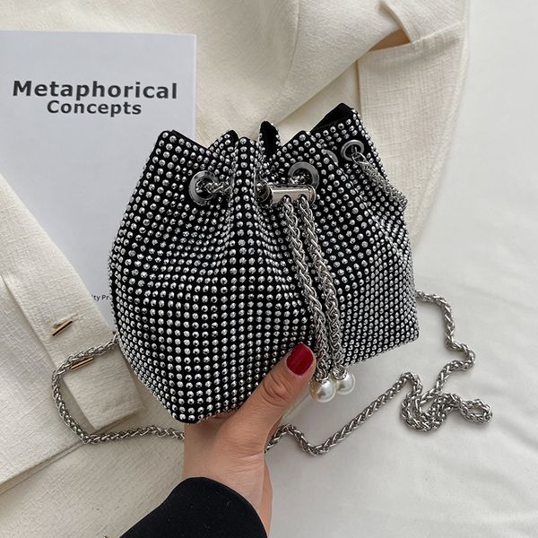 bright diamond glitter drawstring handbags and purses luxury designer women's mini chain bucket shoulder crossbody bag 220616
bright diamond glitter drawstring handbags and purses luxury designer women's mini chain bucket shoulder crossbody bag 220616