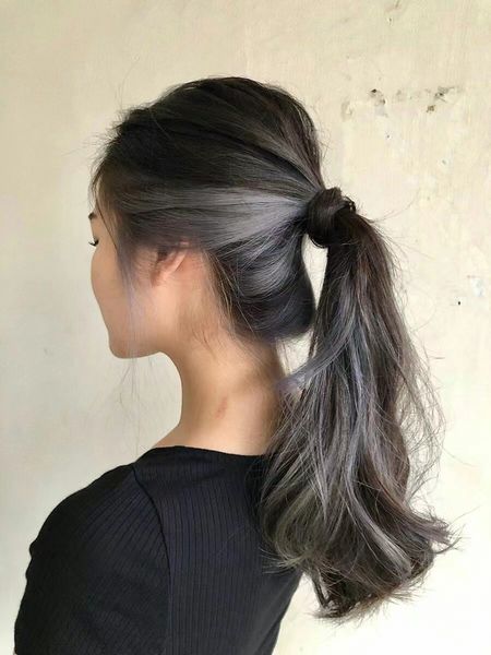 glory women grey ponytails hairpiece wraps around salt and pepper highlighted piano color gray ponytail straight 100g 120g 140g, Black
glory women grey ponytails hairpiece wraps around salt and pepper highlighted piano color gray ponytail straight 100g 120g 140g, Black