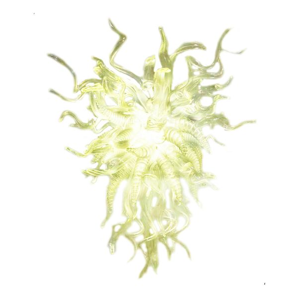 hand made blown glass chandelier lighting with different shape clear color,customized chihuly lighting