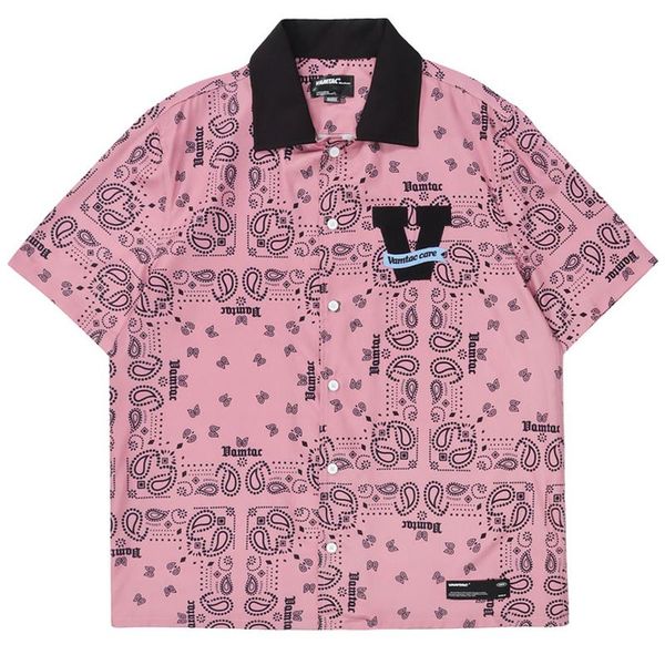 men's casual shirts men oversize hawaii short sleeve cashew flowers print turn-down collar patchwork shirt vintage male to, White;black
men's casual shirts men oversize hawaii short sleeve cashew flowers print turn-down collar patchwork shirt vintage male to, White;black