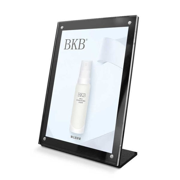display a4 poster rack clear cover black back l shapedesk table landing advertising poster rack
display a4 poster rack clear cover black back l shapedesk table landing advertising poster rack