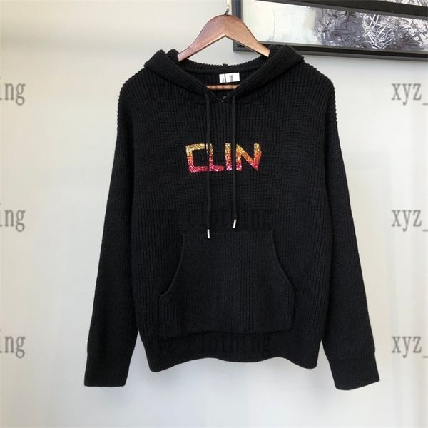 2022fw black women's hooded sweaters brand designer coats long sleeve sweater summer high-end knitted cardigans flexible sweaters appar, White;black
2022fw black women's hooded sweaters brand designer coats long sleeve sweater summer high-end knitted cardigans flexible sweaters appar, White;black
