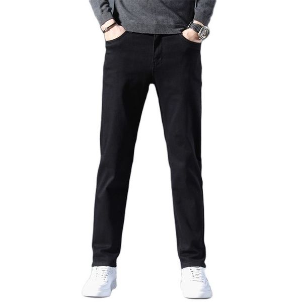 spring summer men classic jeans jean homme pantalones hombre soft black biker masculino denim overalls s pants 220408, Blue
spring summer men classic jeans jean homme pantalones hombre soft black biker masculino denim overalls s pants 220408, Blue