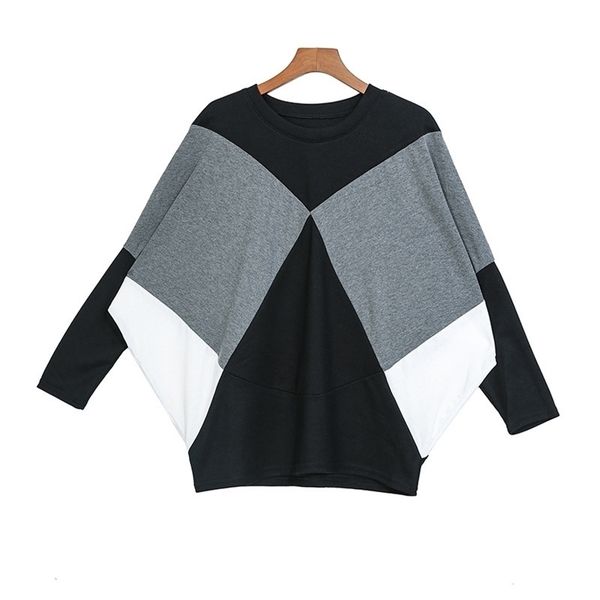 eam loose fit split joint oversized sweatshirt round neck long sleeve women big size fashion spring autumn 1d642 201203, Black
eam loose fit split joint oversized sweatshirt round neck long sleeve women big size fashion spring autumn 1d642 201203, Black
