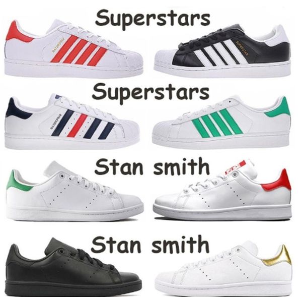 superstars stan smith casual shoes oreo laser silver men women sports sneakers trainers, Black;brown
superstars stan smith casual shoes oreo laser silver men women sports sneakers trainers, Black;brown