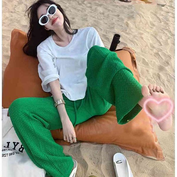 women's shorts korean early spring versatile loose wide leg casual pants women's vertical air bubble, White;black
women's shorts korean early spring versatile loose wide leg casual pants women's vertical air bubble, White;black