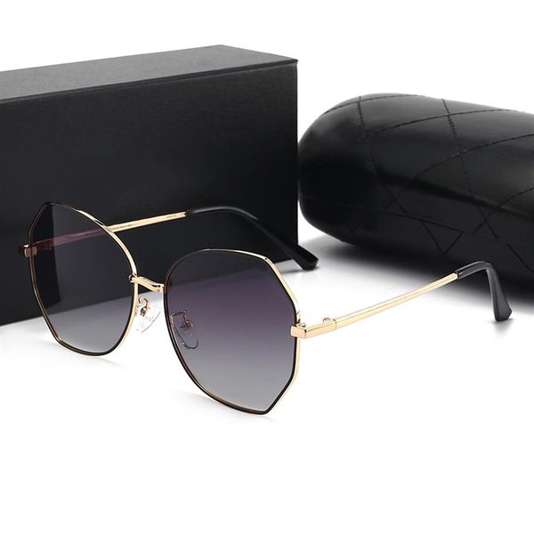 designer sunglasses brand uv400 eyewear metal gold frame sun glasses men women mirror polaroid glass lens with box233d, White;black
designer sunglasses brand uv400 eyewear metal gold frame sun glasses men women mirror polaroid glass lens with box233d, White;black