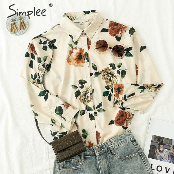 casual long sleeve button lapel blouse women elegant office female flower blouse autumn vintage loose ladies blouse y200402, White
casual long sleeve button lapel blouse women elegant office female flower blouse autumn vintage loose ladies blouse y200402, White