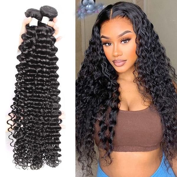 30 32 40inch deep wave human hair bouncy loose curly hair bundels thick weaves 26 28 30 purvian brazilia longest length for black women whol
30 32 40inch deep wave human hair bouncy loose curly hair bundels thick weaves 26 28 30 purvian brazilia longest length for black women whol
