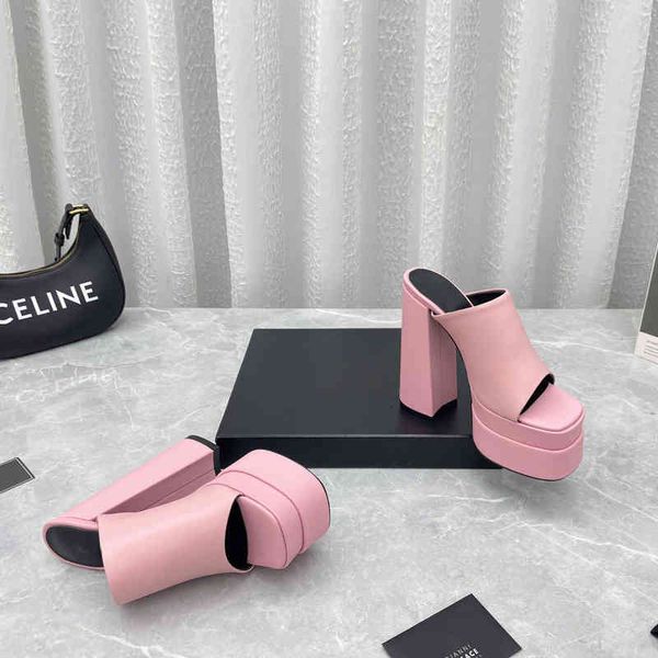 sandals pink platform sandals mules calf leather slides chunky block high heels slip-on open toe women luxury designers street style shoes w, Black
sandals pink platform sandals mules calf leather slides chunky block high heels slip-on open toe women luxury designers street style shoes w, Black