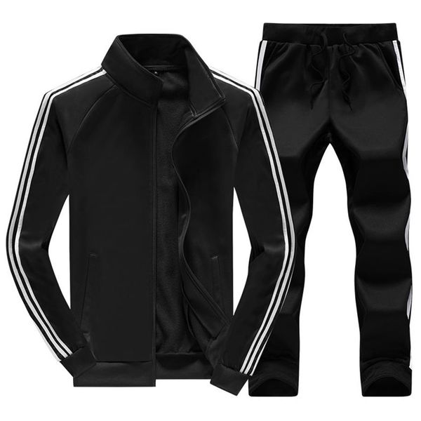 autumn and winter new men's three bars set casual sports men's two-piece suit wild men's clothing191j, Gray
autumn and winter new men's three bars set casual sports men's two-piece suit wild men's clothing191j, Gray