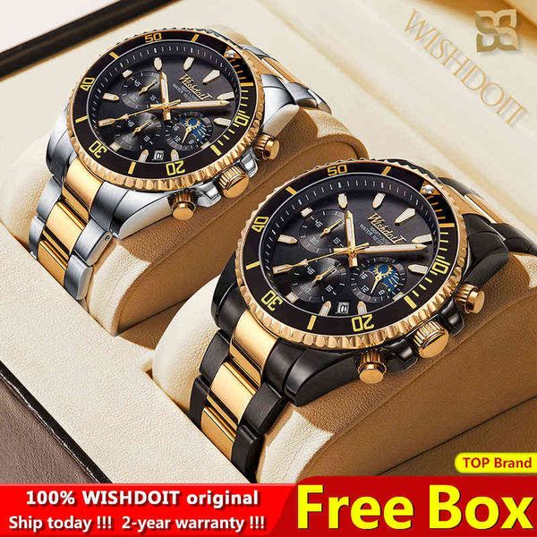 100% original doit watch for men brand waterproof sport stainless steel chronograph 2021new fashion luxury watches, Slivery;brown
100% original doit watch for men brand waterproof sport stainless steel chronograph 2021new fashion luxury watches, Slivery;brown