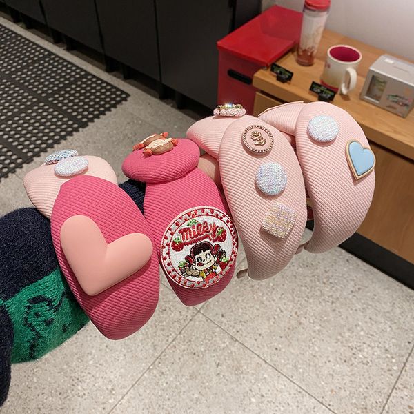 pink sweet cartoon wide hairbands for women headband korea accessories band flower crown headbands head wrap 220720, Slivery;white
pink sweet cartoon wide hairbands for women headband korea accessories band flower crown headbands head wrap 220720, Slivery;white