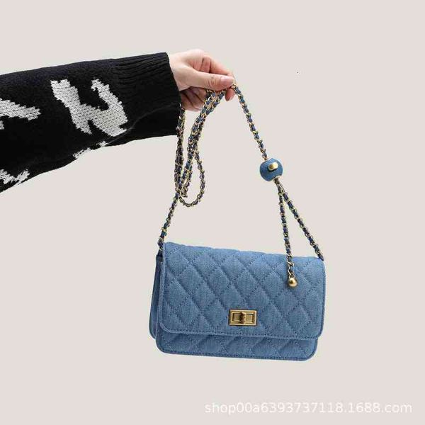 leather denim small golden ball chain bag 2022 fashion lingge one shoulder menger fortune
leather denim small golden ball chain bag 2022 fashion lingge one shoulder menger fortune