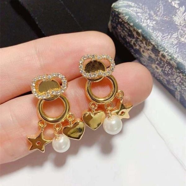 jewelry 50% off 2022 new pearl fashion earrings trend love star earrings women can, Golden 
jewelry 50% off 2022 new pearl fashion earrings trend love star earrings women can, Golden