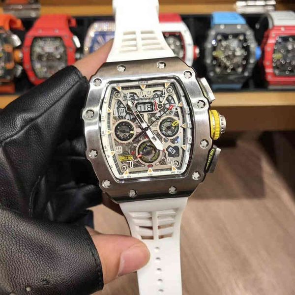 uxury watch date luxury mens mechanical watch multifunctional male case carbon fiber es all functions can be used swiss movement wristwatche, Slivery;brown
uxury watch date luxury mens mechanical watch multifunctional male case carbon fiber es all functions can be used swiss movement wristwatche, Slivery;brown