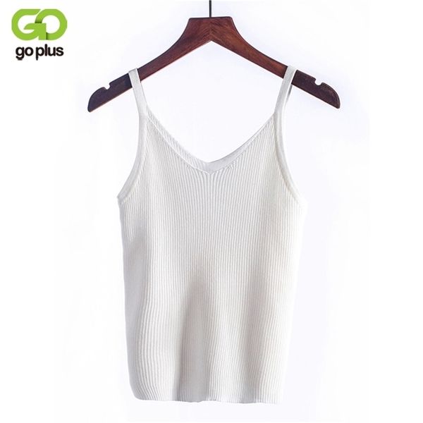 goplus knitted tank women camisole vest simple stretchable v neck slim strappy moda mujer c4891 210325, White
goplus knitted tank women camisole vest simple stretchable v neck slim strappy moda mujer c4891 210325, White