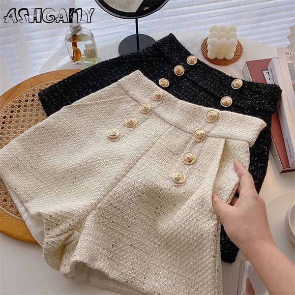 ashgaily high waist shorts women streetwear shorts with button all-match wide leg bottoms female 220425, White;black
ashgaily high waist shorts women streetwear shorts with button all-match wide leg bottoms female 220425, White;black