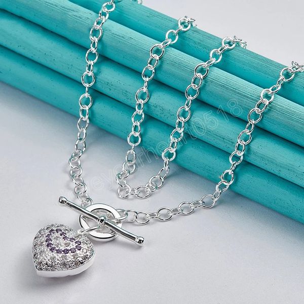925 sterling silver white/purple aaa zircon heart pendant necklace chain for women fashion wedding charm jewelry
925 sterling silver white/purple aaa zircon heart pendant necklace chain for women fashion wedding charm jewelry