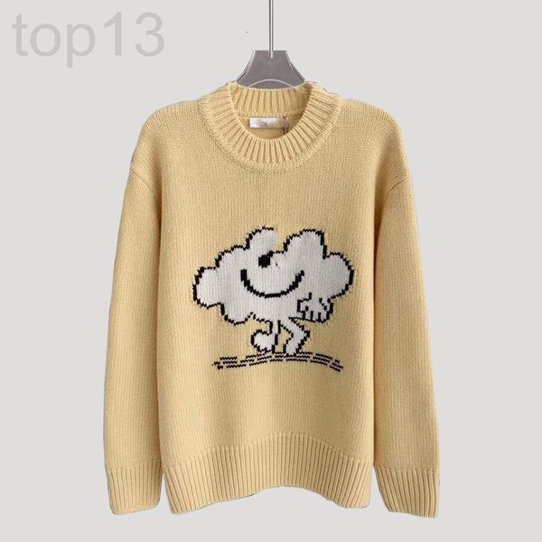 women's knits & tees designer 21 year s family sesame jacquard casual loose wool sweater winter thick children's fun round neck lo, White
women's knits & tees designer 21 year s family sesame jacquard casual loose wool sweater winter thick children's fun round neck lo, White