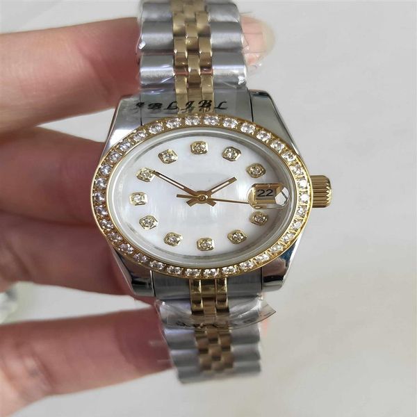automatic mechanical woman watch 28mm diamond bezel womens datejust watches jubilee stainless steel lady ladies wristwatch fashion284a, Slivery;brown
automatic mechanical woman watch 28mm diamond bezel womens datejust watches jubilee stainless steel lady ladies wristwatch fashion284a, Slivery;brown